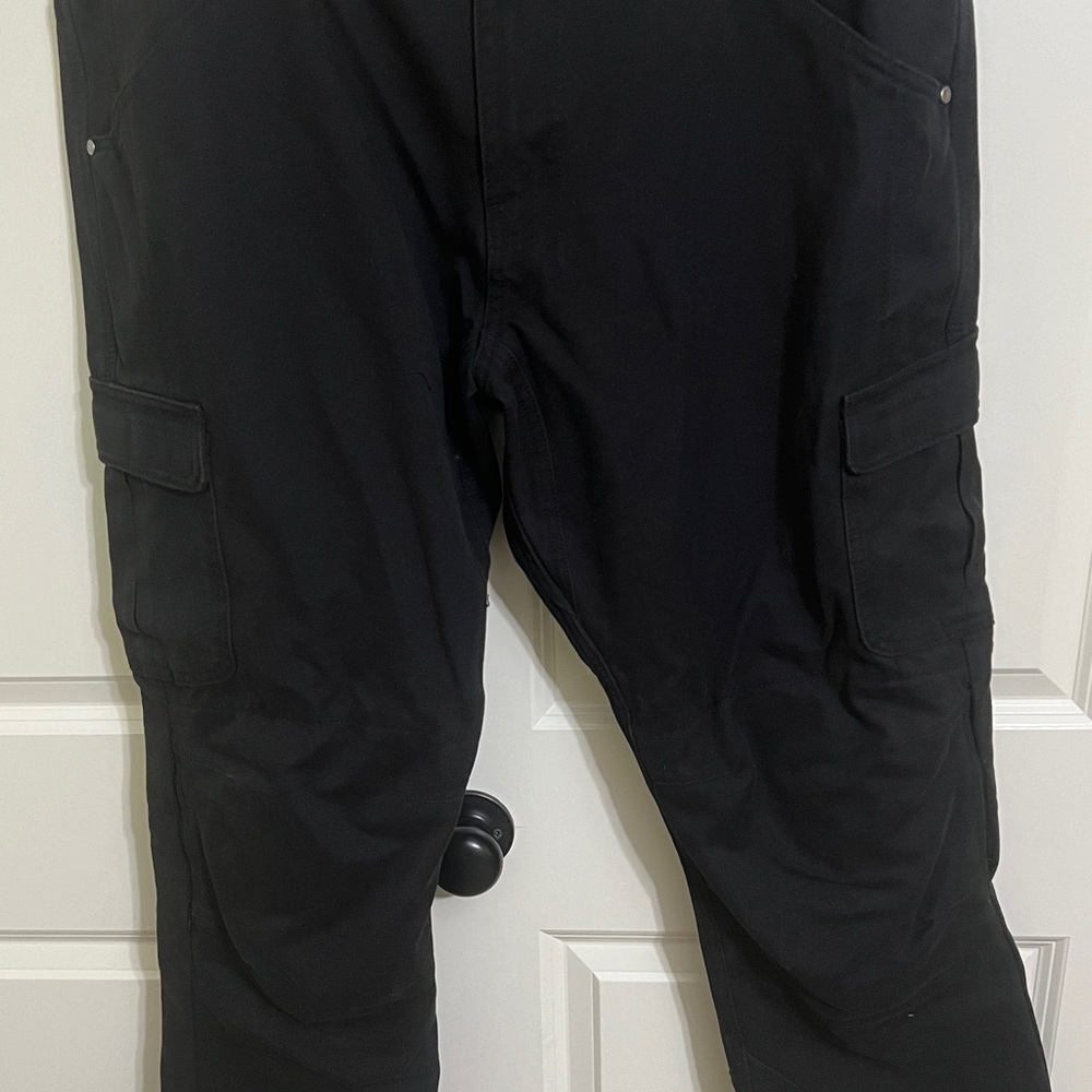 Mens NWOT Black Polyester/Cotton Riding Pants Size 42x32